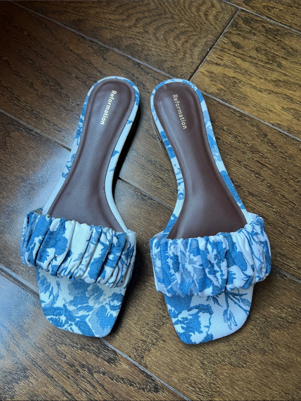 Reformation blue and white slides.